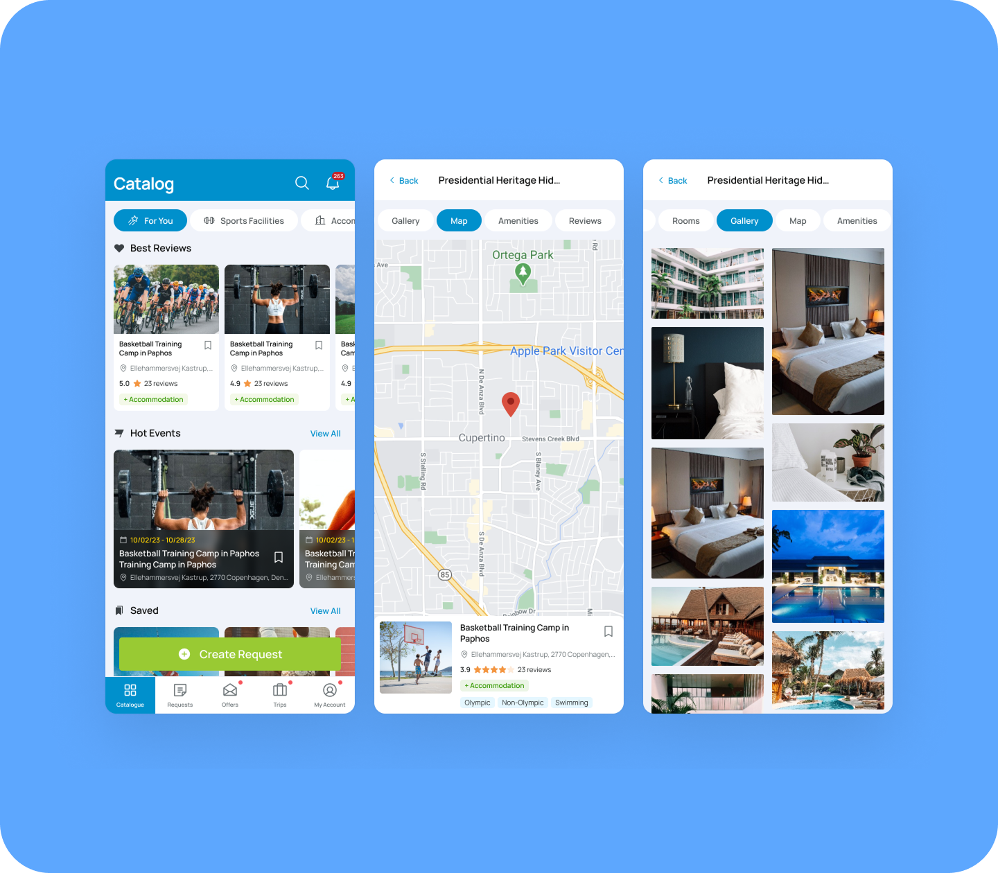 Implementing a comprehensive system for listing facilities and services offered, ensuring detailed information is provided to users
