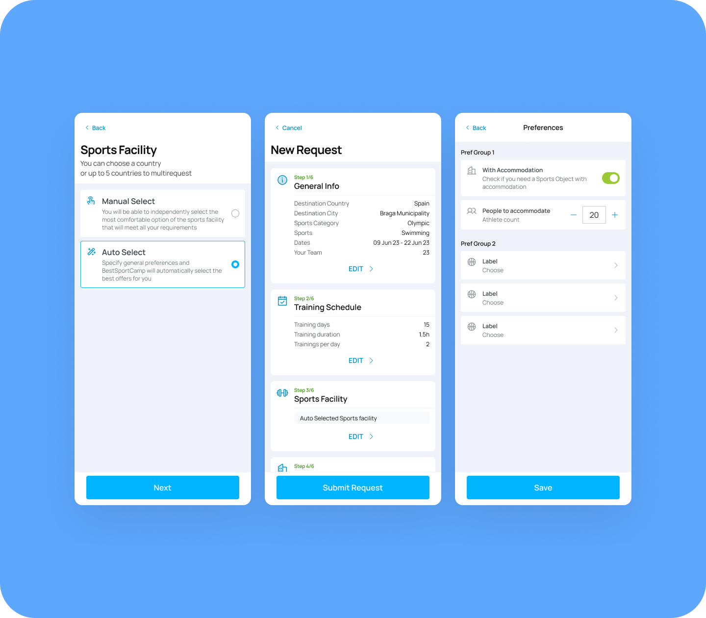 Implementing a comprehensive system for listing facilities and services offered, ensuring detailed information is provided to users