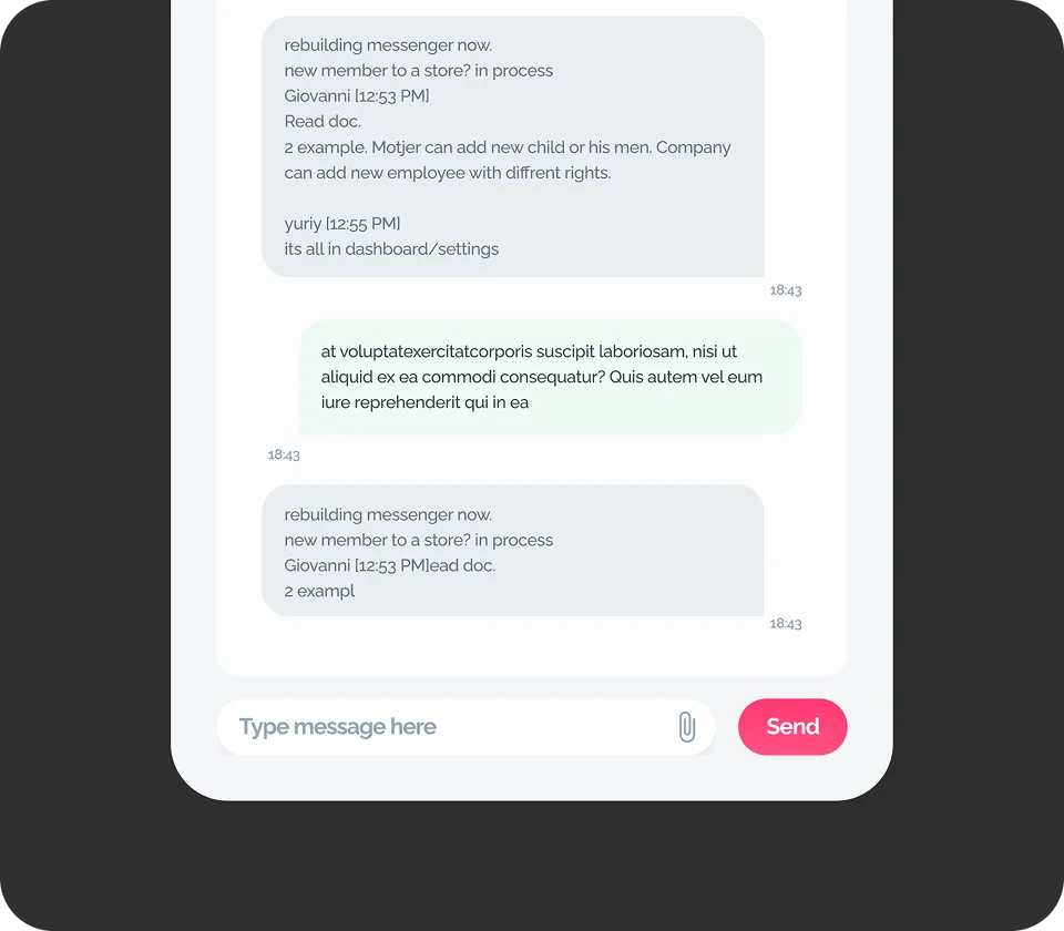 AI-powered chatbots for 24/7 customer engagement and support.