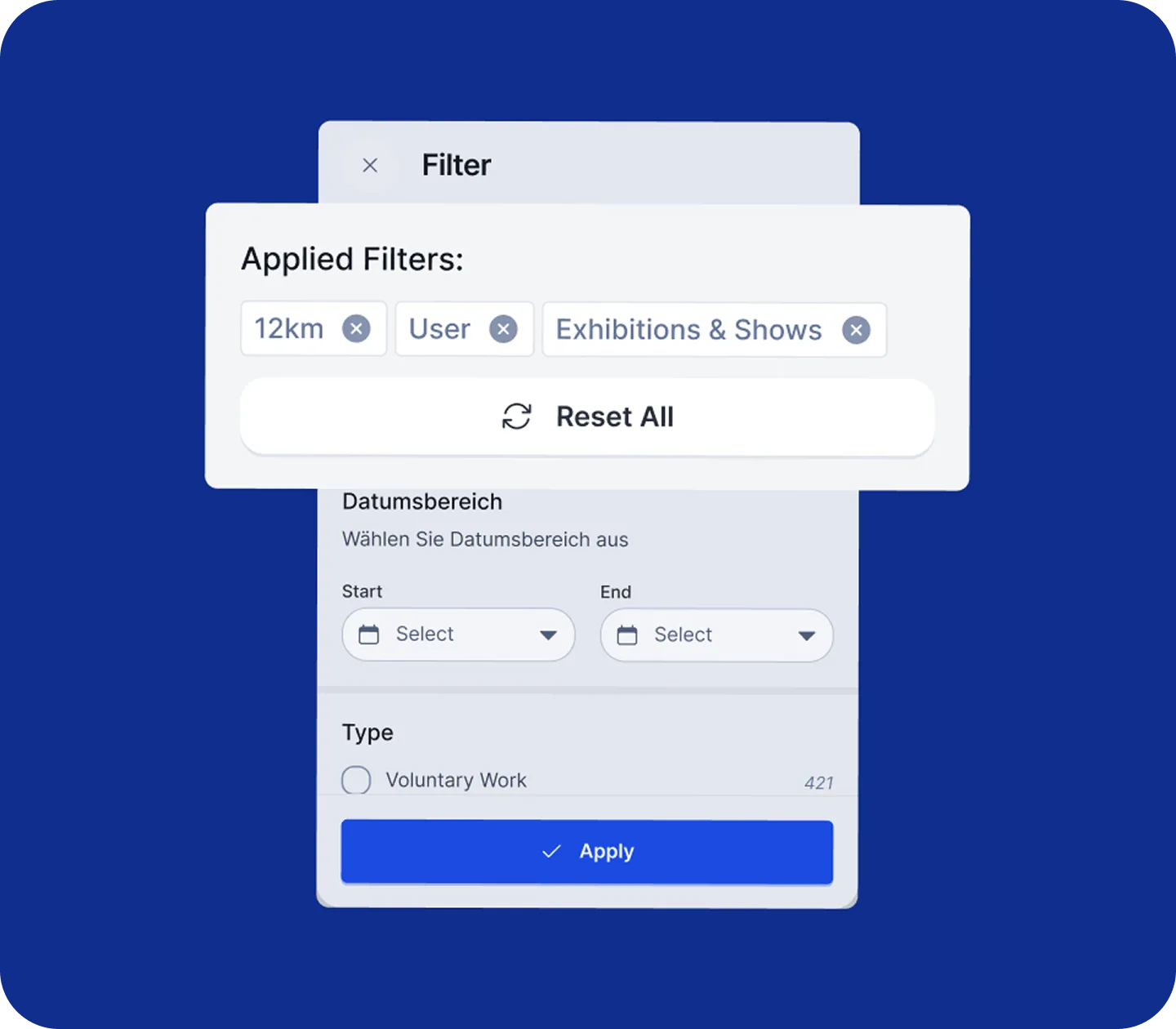 Location Filters to differentiate offers per project/district