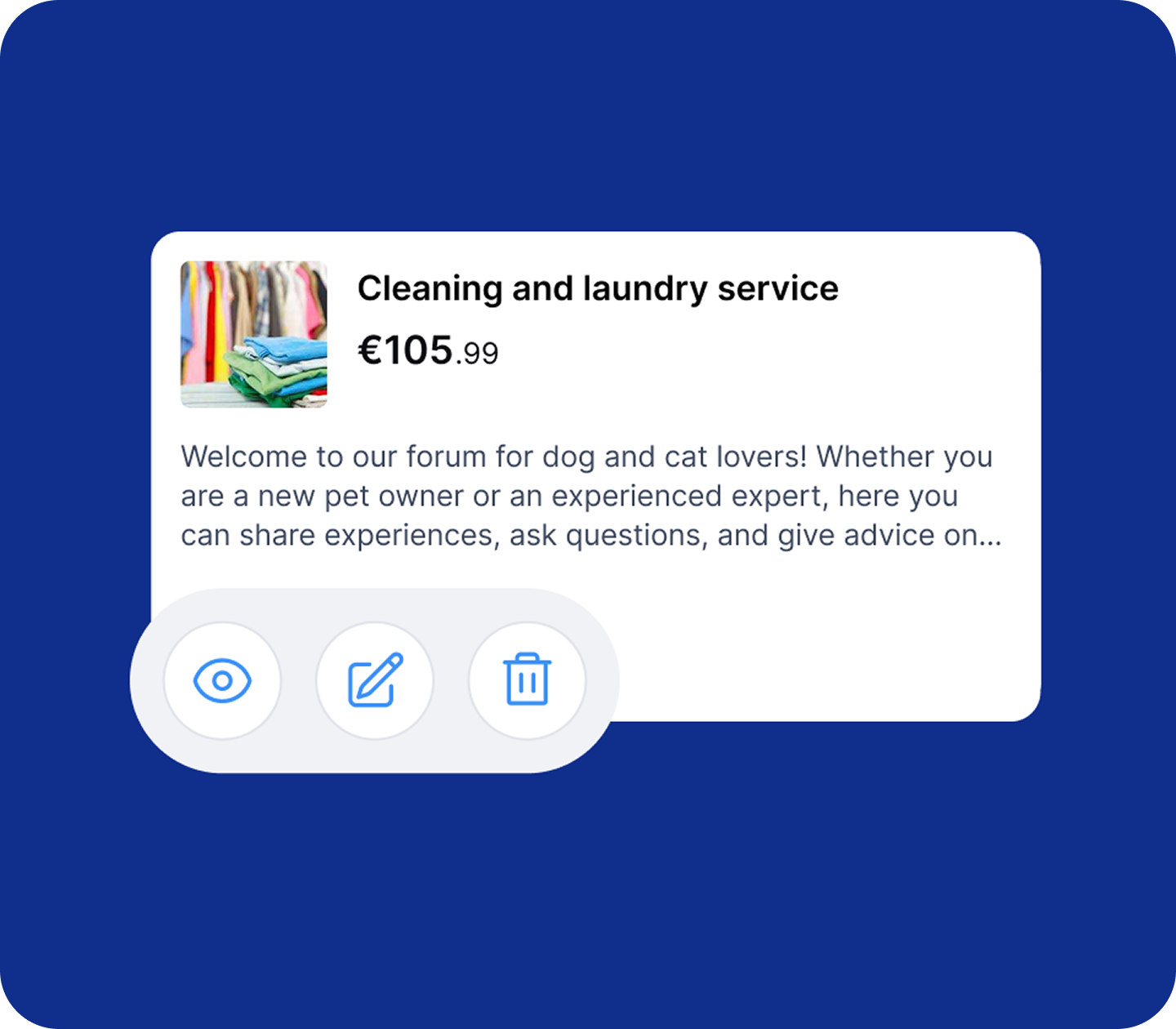 Enhanced Partner Panels enabling partners to manage their offerings independently